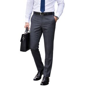 Banana Republic Slim Fit Wool Dress Pants Gray Men’s 33x32